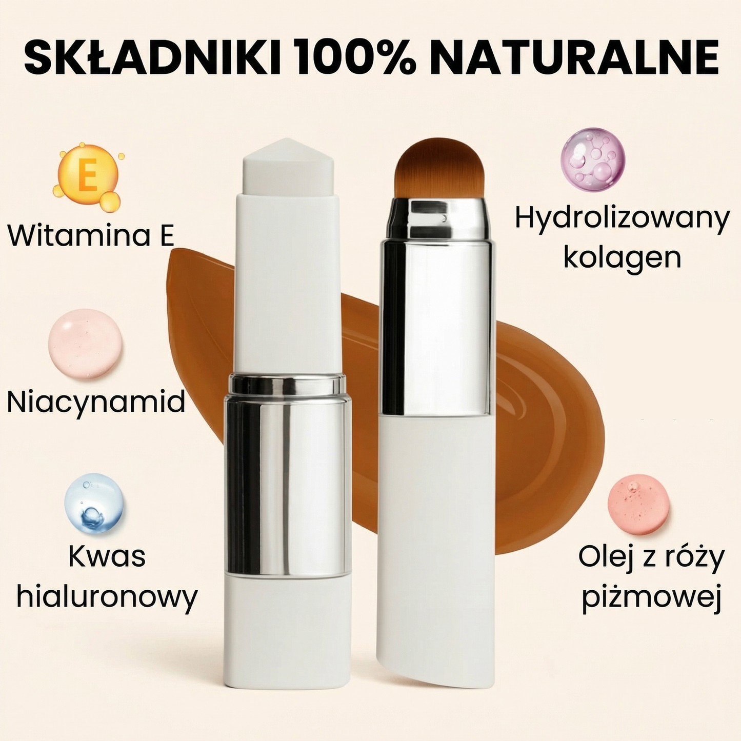 Inteligentny Podkład ze Zintegrowanym Pędzelkiem - LUNEVA