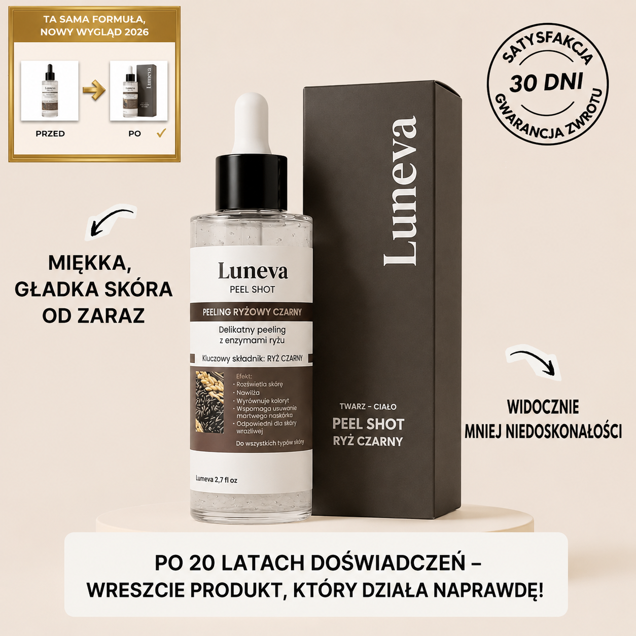 Peel Shot – Peeling usuwający zanieczyszczenia i poprawiający wygląd skóry