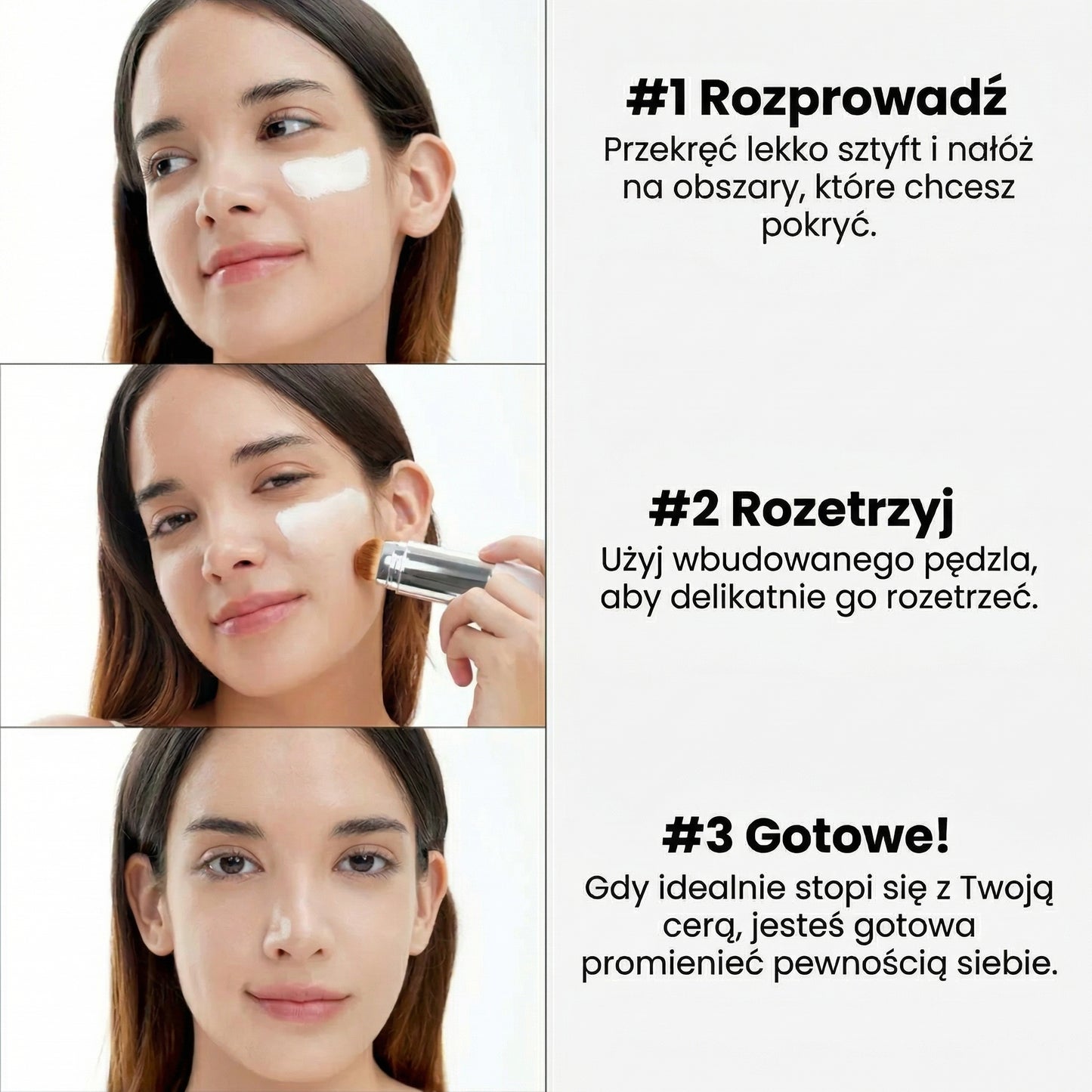 Inteligentny Podkład ze Zintegrowanym Pędzelkiem - LUNEVA